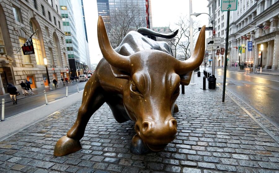 wall street bolsa bull touro