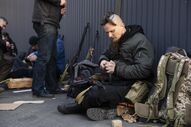 ucrania kiev guerra russia civis armas
