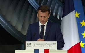 Macron anuncia grande plano nuclear francês