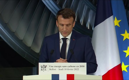 Macron anuncia grande plano nuclear francês