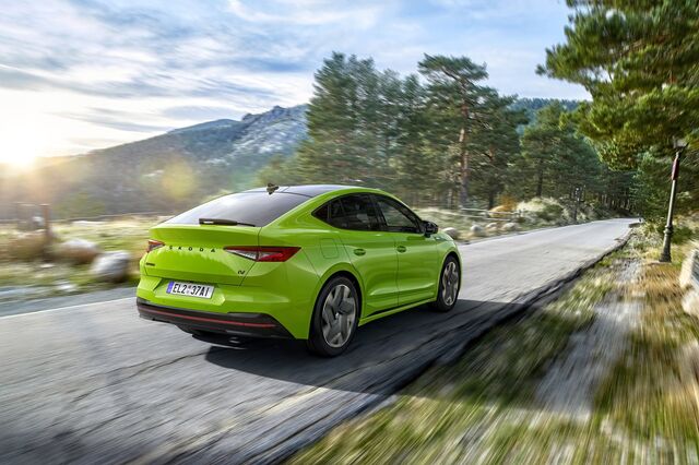 Skoda Enyaq: Coupé iV chega na primavera com versão RS
