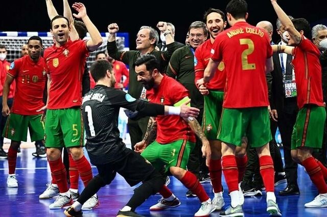 Portugal bate a Rússia e é campeão europeu de futsal