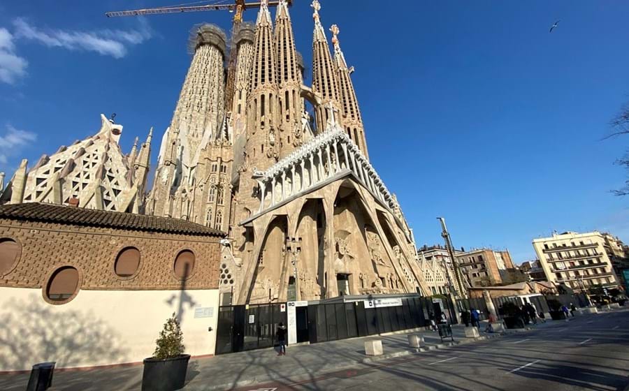 A Tecnasol chegou a “proteger” a catalã Sagrada Família em 2010.