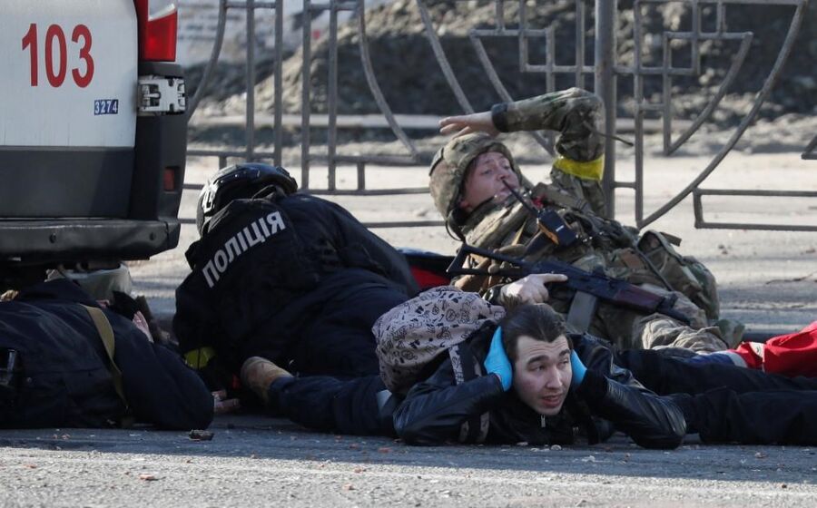 ucrania russia confrontos destruiçao