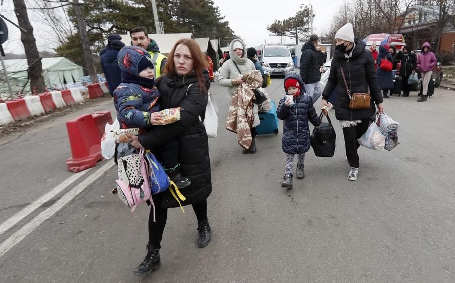 ucrania russia refugiados