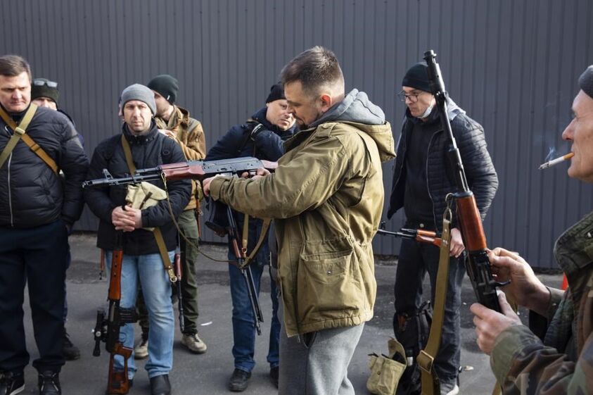 ucrania kiev guerra russia civis armas