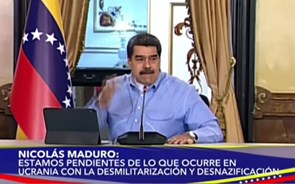 Ucrânia: Presidente da Venezuela teme que a Guerra se estenda ao resto da Europa