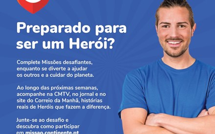 Continente, Correio da Manhã e CMTV apresentam os Heróis Missão Continente