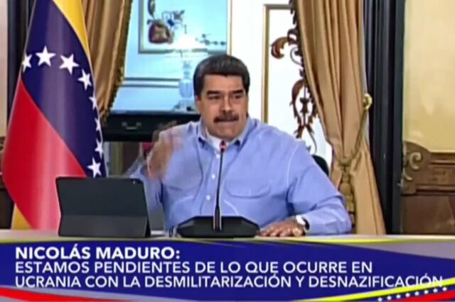 Ucrânia: Presidente da Venezuela teme que a Guerra se estenda ao resto da Europa