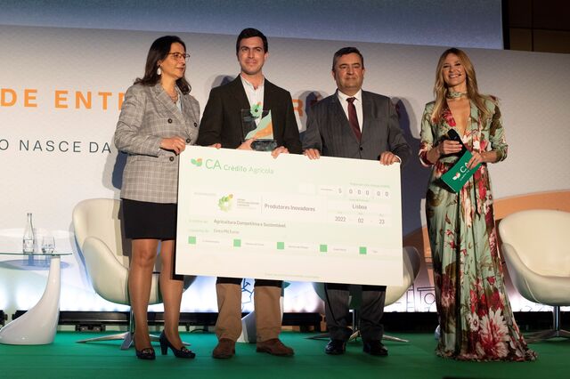 Uma quinta onde se cultiva  o futuro