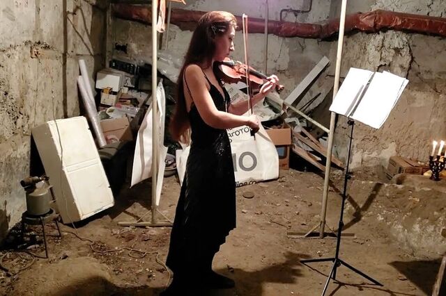 O violino de Vera Lytovchenko 