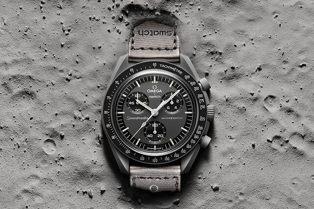Ações da Swatch disparam com versão low-cost do relógio dos astronautas