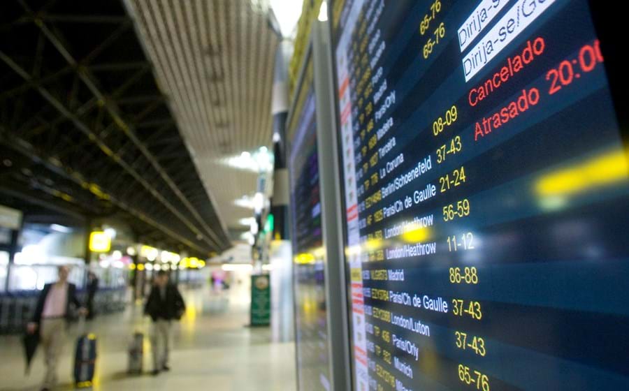 Aeroflot, Skyup e Wizz Air viram cancelados voos para Lisboa.