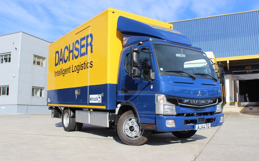 Fuso eCanter Dachser