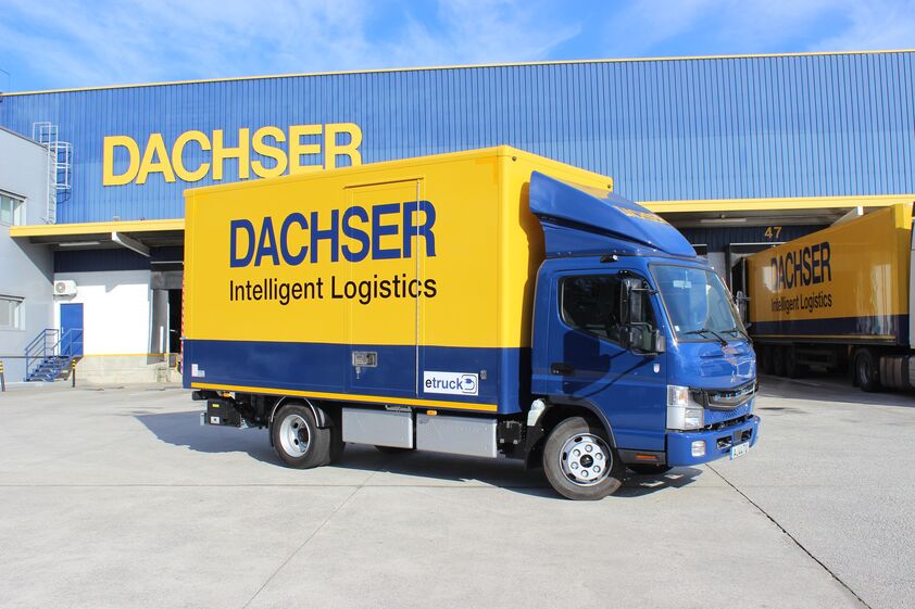 Fuso eCanter Dachser