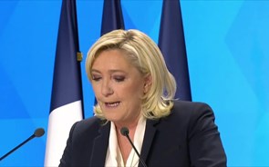 Le Pen concede derrota, mas considera o seu resultado uma 'vitória esmagadora'