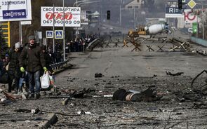 Eurogrupo apoia reforço das sanções após 'imagens horríveis dos ataques' russos