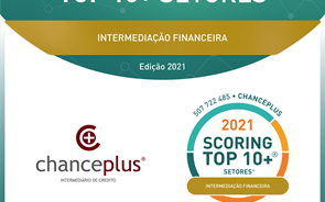 A Chanceplus no TOP 10+ de Intermediação Financeira