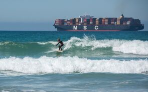 mar, surf, shipping, barco, MSC
