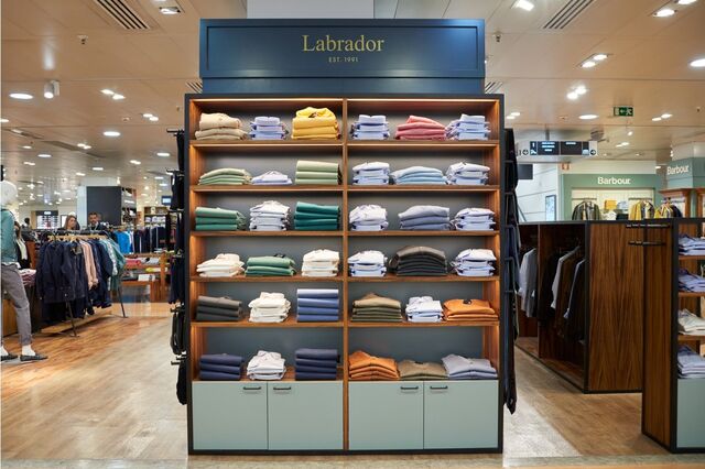 Novo corner Labrador no El Corte Inglés