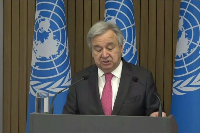 Guterres: Acordos sobre cereais da Ucrânia permitem escoar dez milhões de toneladas