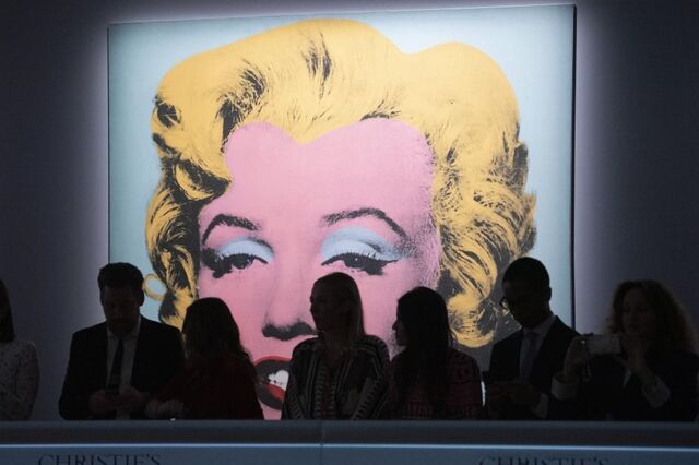 Marylin Monroe de Andy Warhol vendida por 195 milhões de dólares