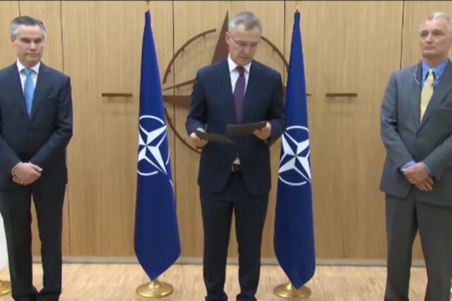 NATO: Finlândia e Suécia entregam candidaturas à adesão em dia “histórico”