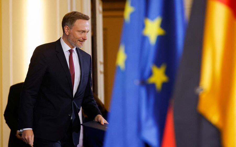 ministro das Finanças alemão, Christian Lindner