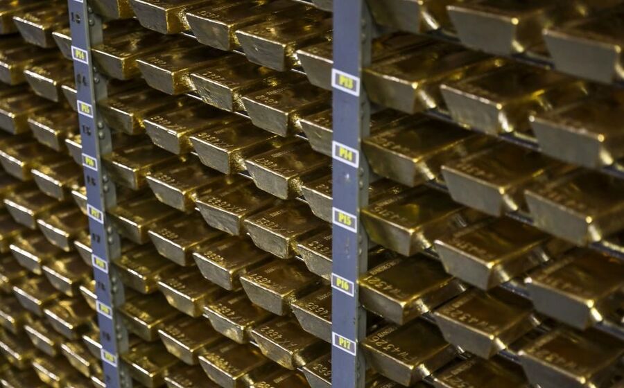 As 382,7 toneladas de ouro do Banco de Portugal mantiveram-se inalteradas.