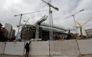 Martifer cobre metade do estádio do Real Madrid