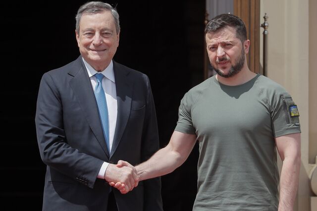Ucrânia: 'Tudo será reconstruído' garante Draghi