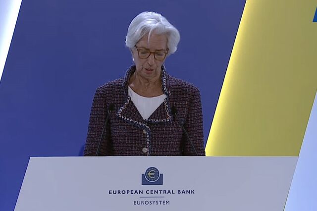 Lagarde: 'Iremos tão longe quanto necessário' para estabilizar inflação nos 2%