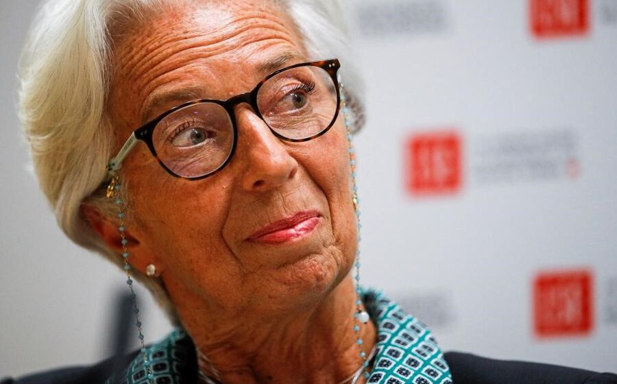 Christine Lagarde, BCE
