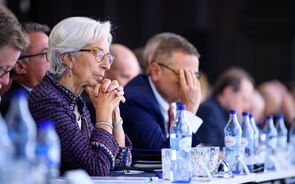 Mercados reagem em baixa à decisão do BCE e palavras de Lagarde