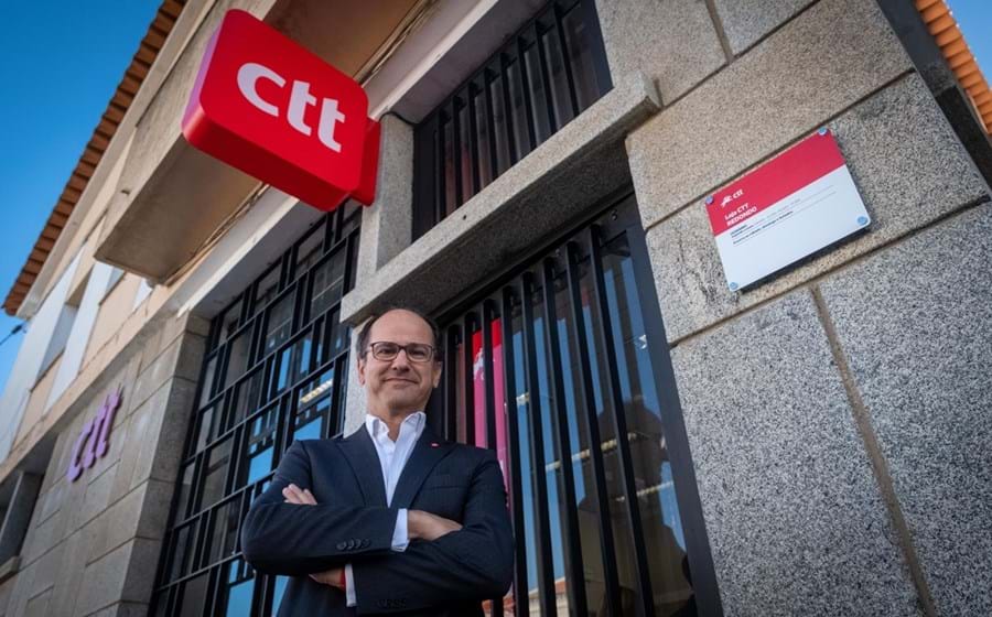 O CEO dos CTT, João Bento, assinou um convénio sobre preços.