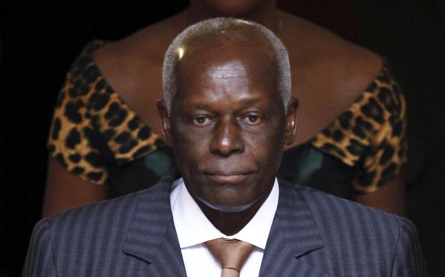 José Eduardo dos Santos e a esposa, Ana Paula dos Santos