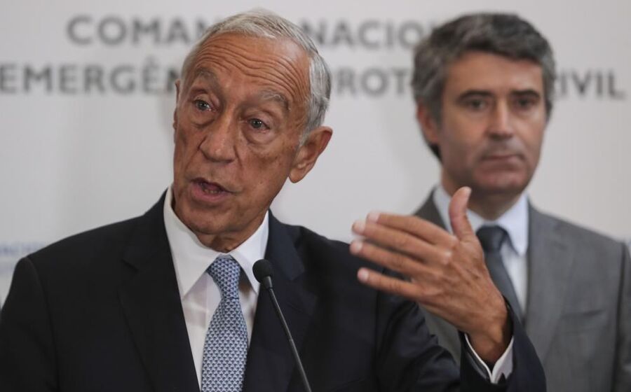 Marcelo Rebelo de Sousa e José Luís Carneiro