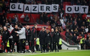 Manchester United tomba 14% com possibilidade de família Glazer manter controlo do clube