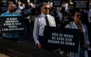 manifestação TAP
