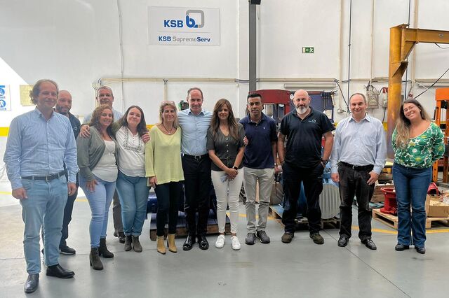 Presidente do Grupo visita KSB em Portugal