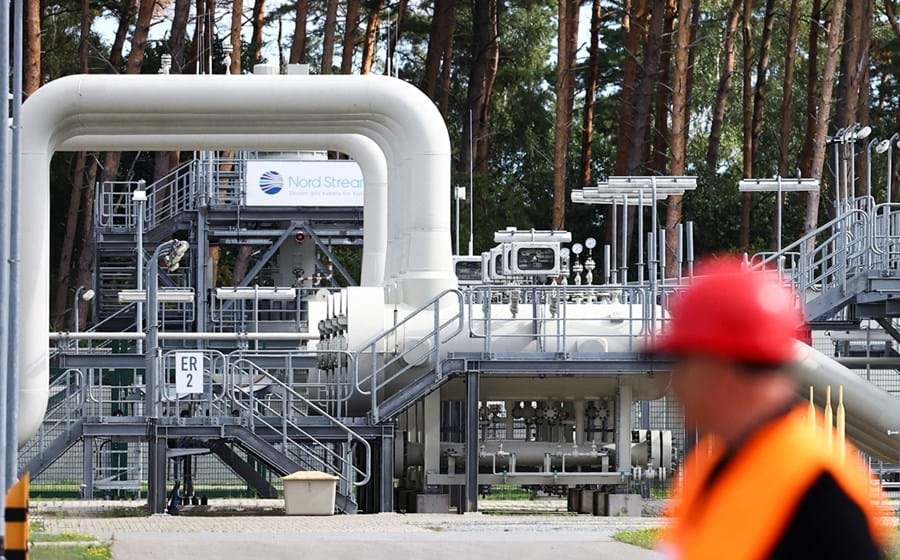 O Nord Stream estará encerrado por tempo indeterminado. Moscovo pede o levantamento das sanções para que fique de novo operacional.