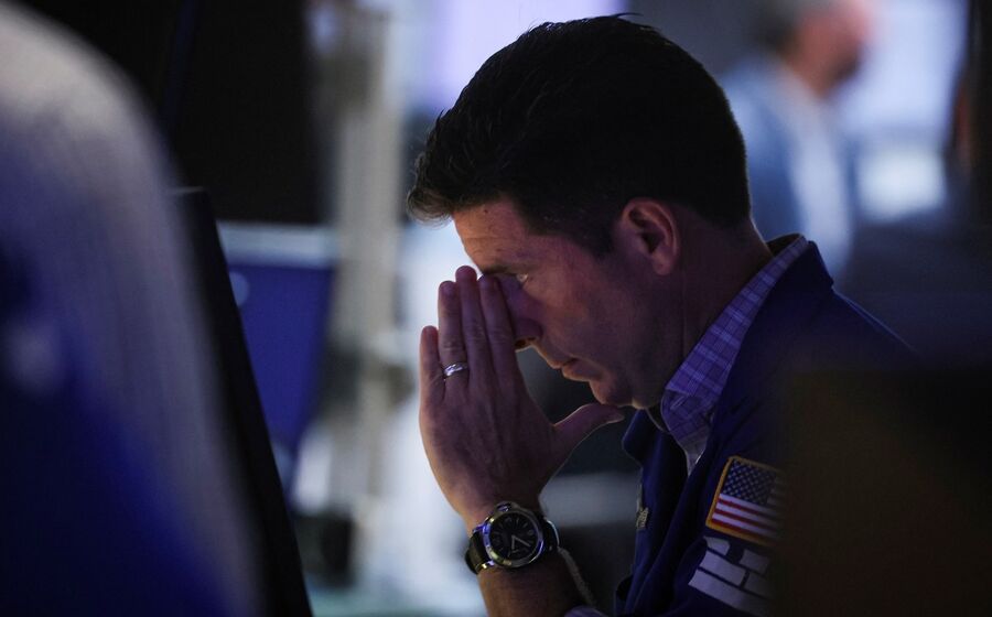 Bolsas mercados operadores traders queda wall street