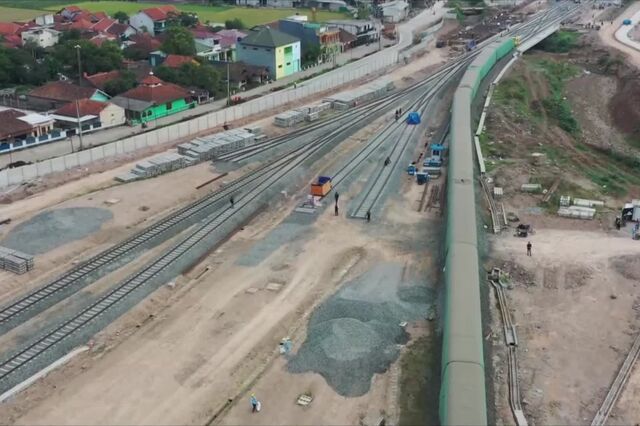 Indonésia inicia construção do comboio de alta velocidade