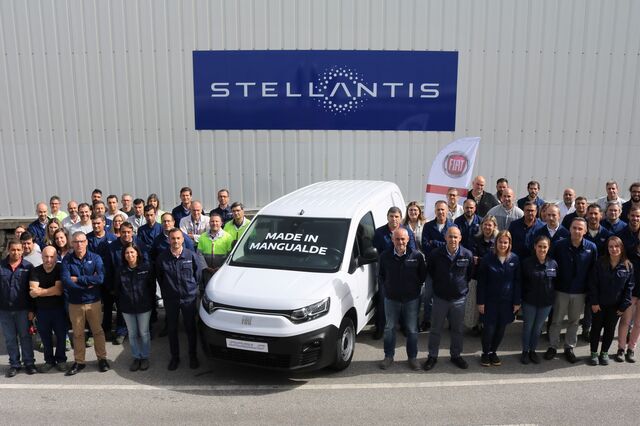 Produção em série do novo Fiat Doblò arranca em Mangualde