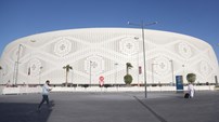 Estádio Al Thumama; Data de inauguração: 22 de outubro de 2021; Capacidade: 40 mil pessoas