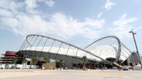 Estádio Khalifa International; Data de inauguração: 1976 (renovado em 2017); Capacidade: 40 mil pessoas