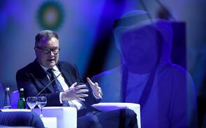Russell Hardy, CEO da Vitol durante a  Abu Dhabi International Petroleum Exhibition and Conference (ADIPEC) in Abu Dhabi
