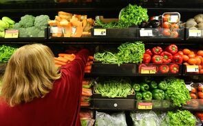 comida, alimentos, alimentacao, inflação, consumo, compras, verduras, vegetais, supermercado