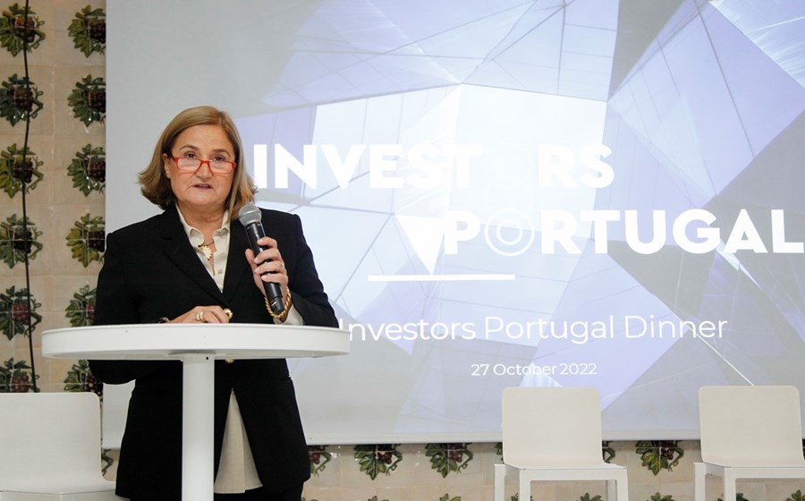 Lurdes Gramaxo no primeiro evento oficial da associação Investors Portugal.