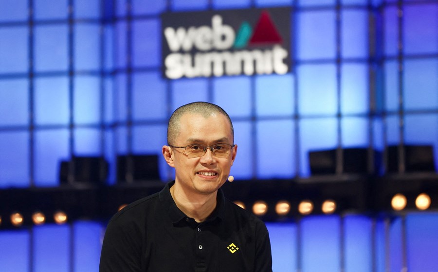 O CEO da Binance, Changpeng Zhao, foi um dos nomes fortes desta edição da Web Summit focada no universo dos criptoativos, metaverso e Web3.